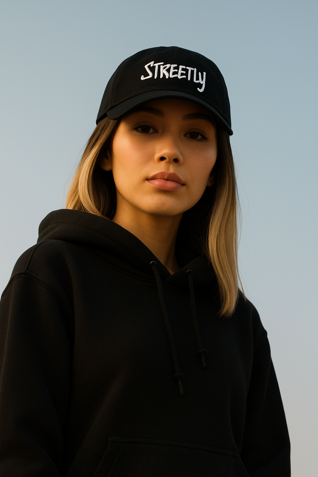 Urban Girl with STREETLY Cap2